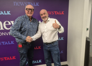 Enda O'Doherty Ireland's best motivational keynote speaker featured on Newstalk Down to Business with Bobby Kerr