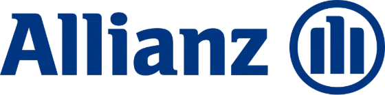 Allianz logo. Allianz is a client of corporate keynote speaker Enda O&rsquo;Doherty.