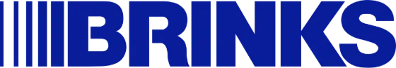 Brink&rsquo;s logo. Brink&rsquo;s is a client of corporate keynote speaker Enda O&rsquo;Doherty.