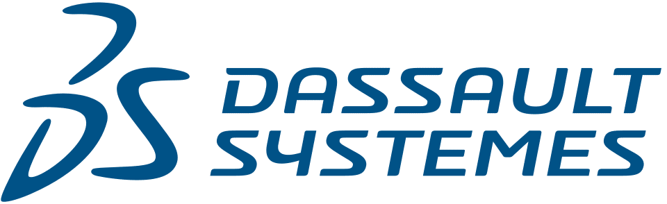 Dassault Systèmes logo, client of keynote speaker Enda O’Doherty
