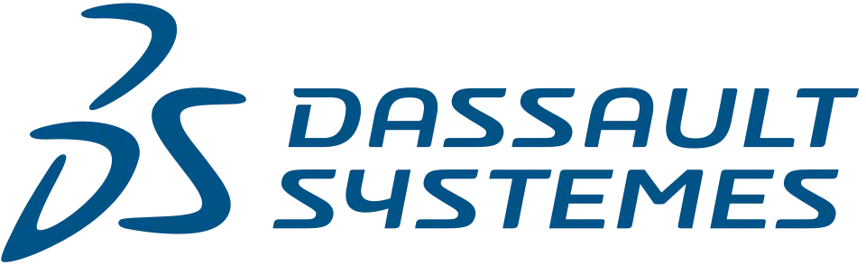 Dassault Systèmes logo, client of keynote speaker Enda O’Doherty