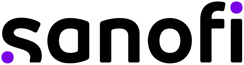 Sanofi logo, client of keynote speaker Enda O’Doherty