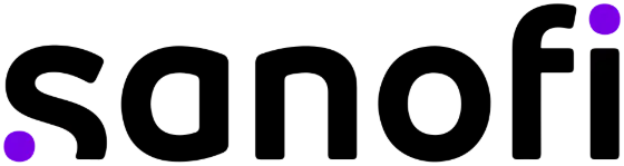 Sanofi logo. Sanofi is a client of corporate keynote speaker Enda O&rsquo;Doherty.